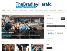 Tablet Screenshot of bradleyherald.org